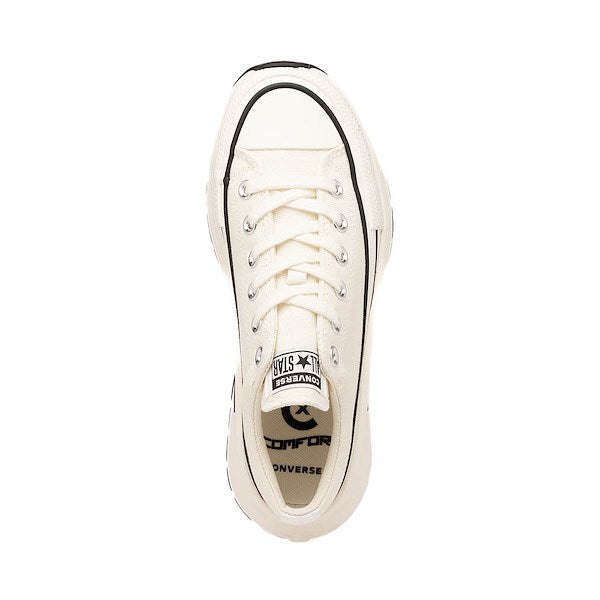 Converse Run Star Crush Low-Top Sneakers - Egret / Egret / Black