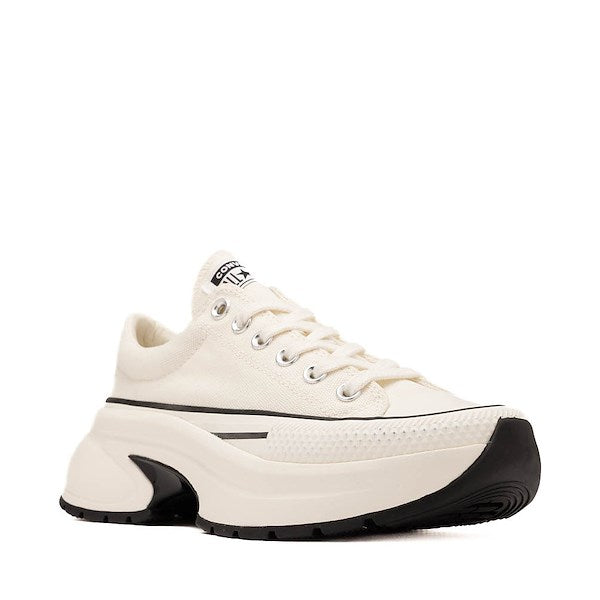 Converse Run Star Crush Low-Top Sneakers - Egret / Egret / Black