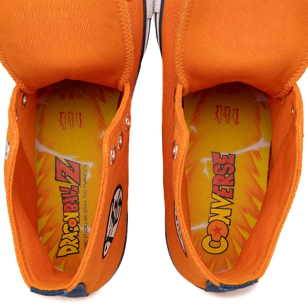 Converse x Dragon Ball Z Chuck Taylor All Star High-Top Goku Sneakers - Exuberance / Cheery Tomato