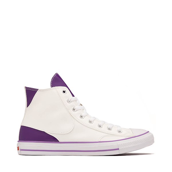 Converse x Dragon Ball Z Chuck Taylor All Star High-Top Frieza Sneakers - Lucent White / Tillandsia Purple