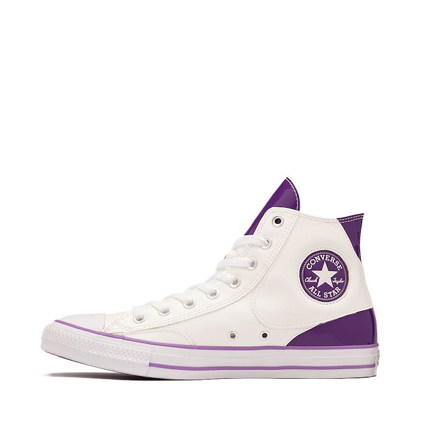 Converse x Dragon Ball Z Chuck Taylor All Star High-Top Frieza Sneakers - Lucent White / Tillandsia Purple