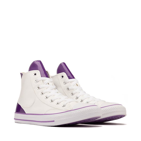 Converse x Dragon Ball Z Chuck Taylor All Star High-Top Frieza Sneakers - Lucent White / Tillandsia Purple