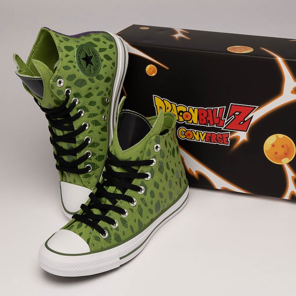 Converse x Dragon Ball Z Chuck Taylor All Star High-Top Cell Sneakers - Peridot / Garden Green