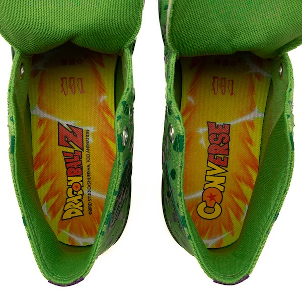 Converse x Dragon Ball Z Chuck Taylor All Star High-Top Cell Sneakers - Peridot / Garden Green