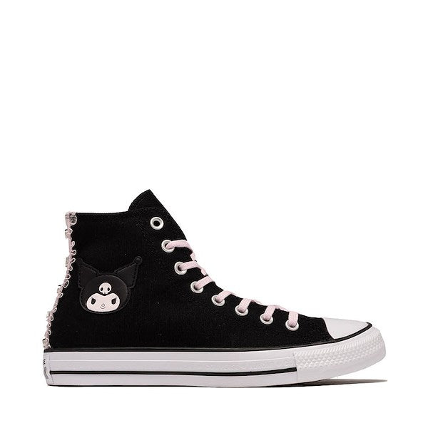 Converse x Hello Kitty & Friends Chuck Taylor All Star High-Top Kuromi Sneakers - Black / Pink