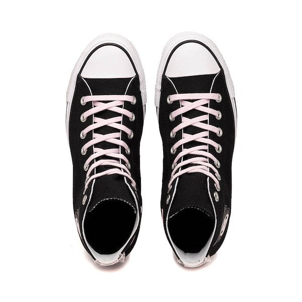 Converse x Hello Kitty & Friends Chuck Taylor All Star High-Top Kuromi Sneakers - Black / Pink