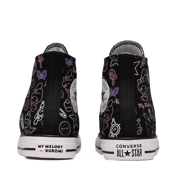 Converse x Hello Kitty & Friends Chuck Taylor All Star High-Top My Melody & Kuromi Sneakers - Black / Multicolor