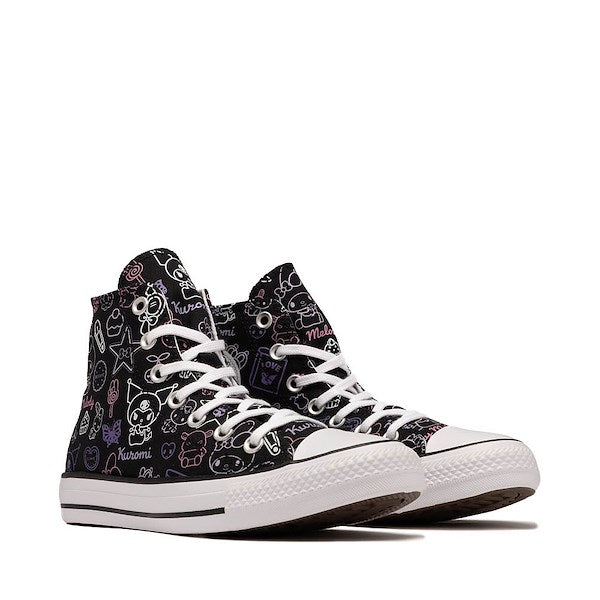 Converse x Hello Kitty & Friends Chuck Taylor All Star High-Top My Melody & Kuromi Sneakers - Black / Multicolor