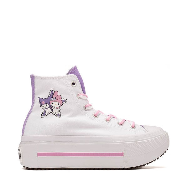 Converse x Hello Kitty & Friends Chuck Taylor All Star Lift Double Stack High-Top My Melody & Kuromi Sneakers - Multicolor