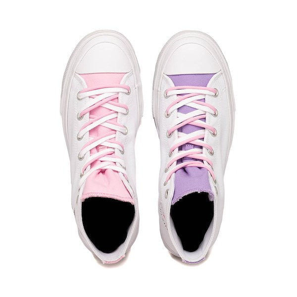 Converse x Hello Kitty & Friends Chuck Taylor All Star Lift Double Stack High-Top My Melody & Kuromi Sneakers - Multicolor