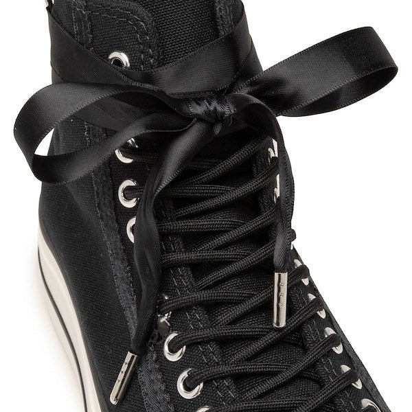 Women's Converse Chuck Taylor All Star Lift Bows & Rings High-Top Sneakers - Black