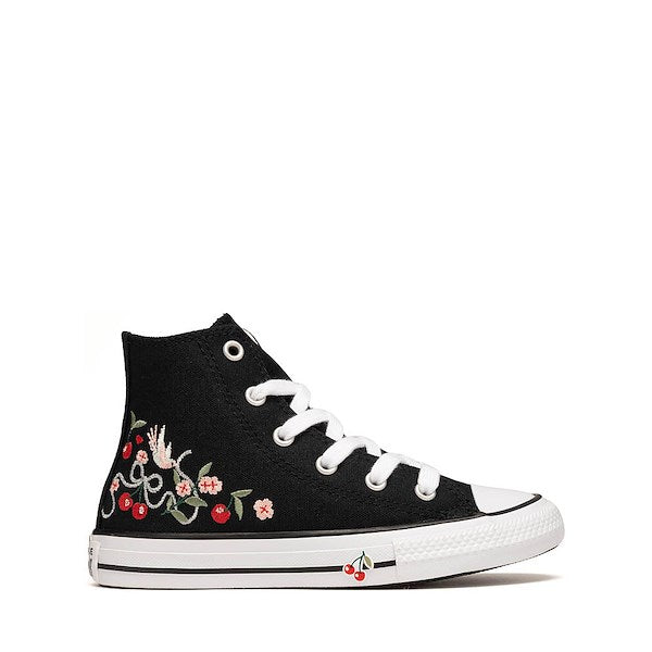 Converse Chuck Taylor All Star Cherry Garden High-Top Sneakers - Little Kid - Black
