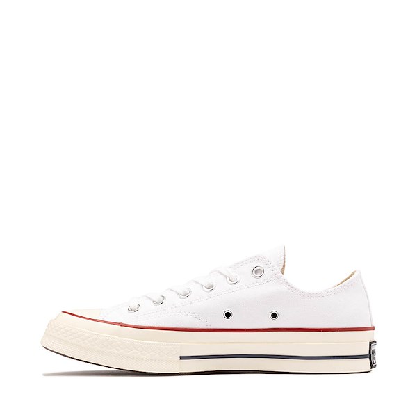 Converse Chuck 70 Low-Top Sneakers - White / Garnet / Egret